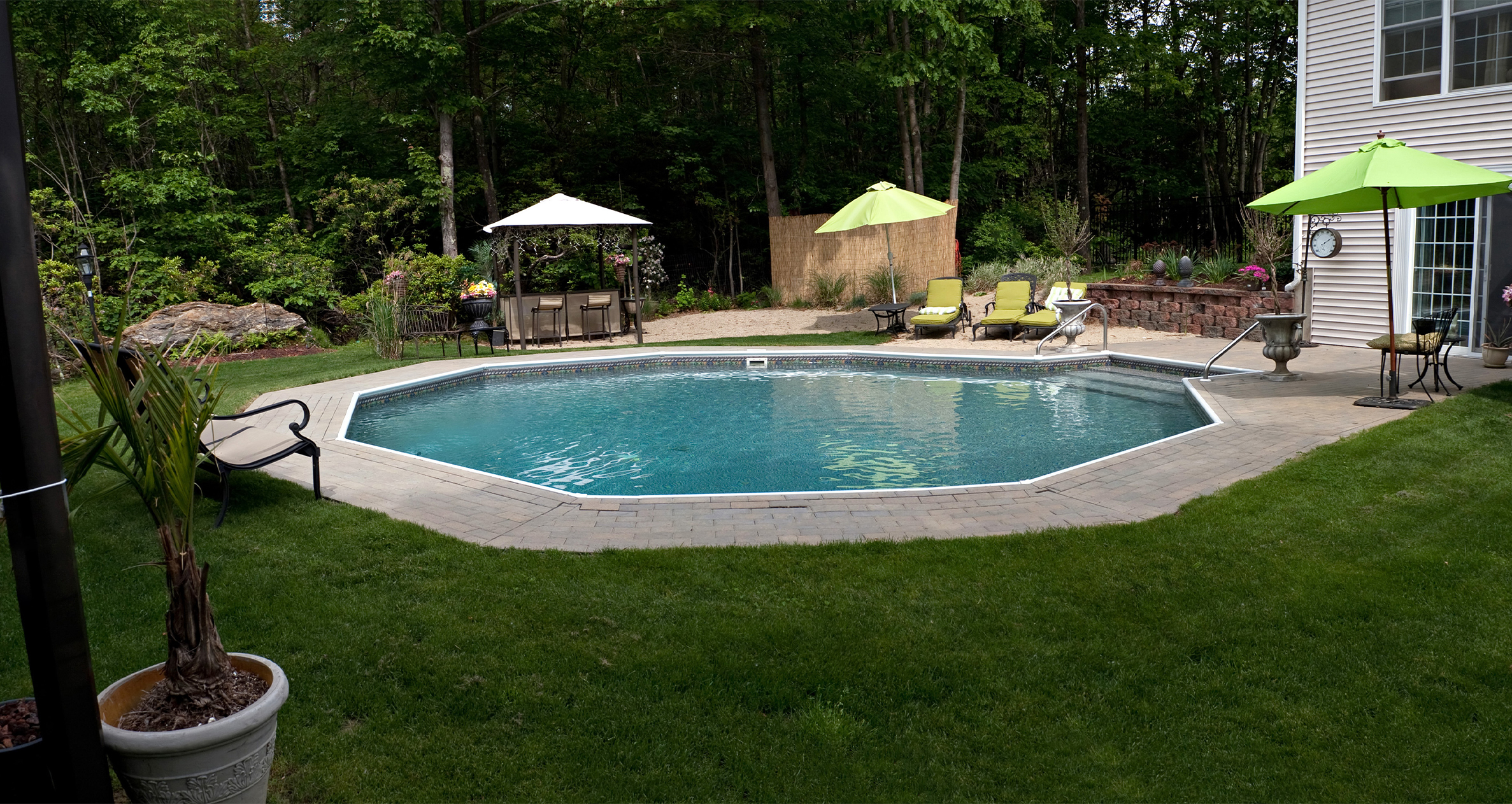In-ground Pool Services Livonia, MI | Custom Pool Installation | A-Team Hardscapes - pool-1